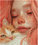 Тетрадь общая "Anime cats", 48 л., скрепка