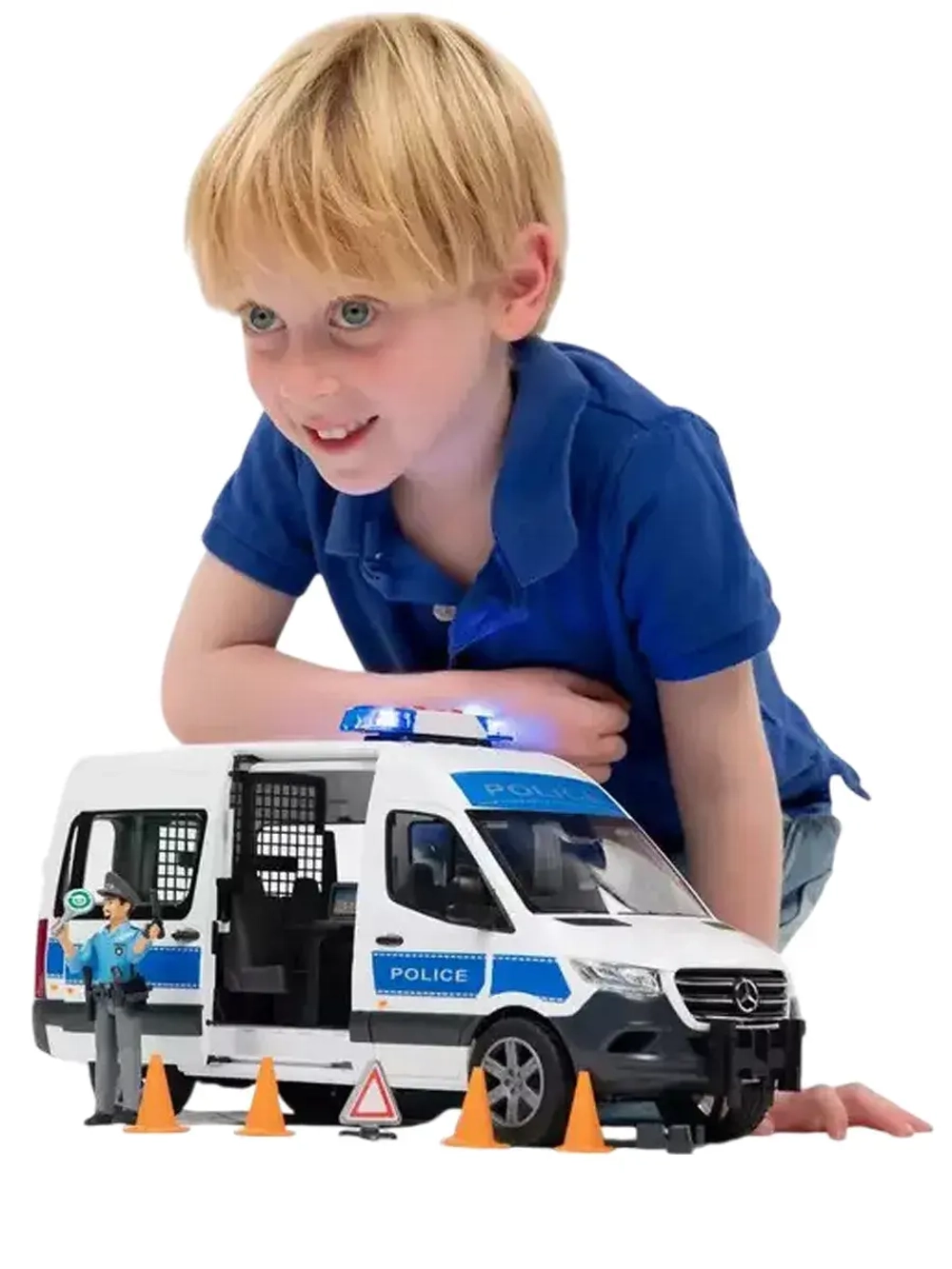 Полицейская машина Mercedes Benz Sprinter Bruder 02683