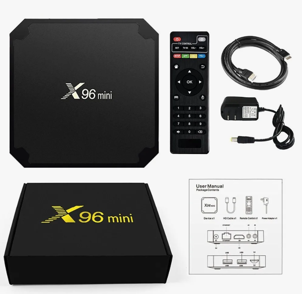 Приставка Смарт TV Box Андроид Х96 - mini 2/16 Гб