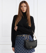 Кожаная сумка хобо Michael Kors - черный(32H3G8NC1L)