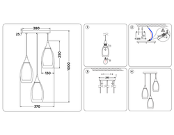 Ambrella Подвесной светильник Traditional TR3548