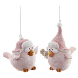 GAEM Фигурка декоративная подвесная "Птичка", L6 W7 H6 см, 2в.