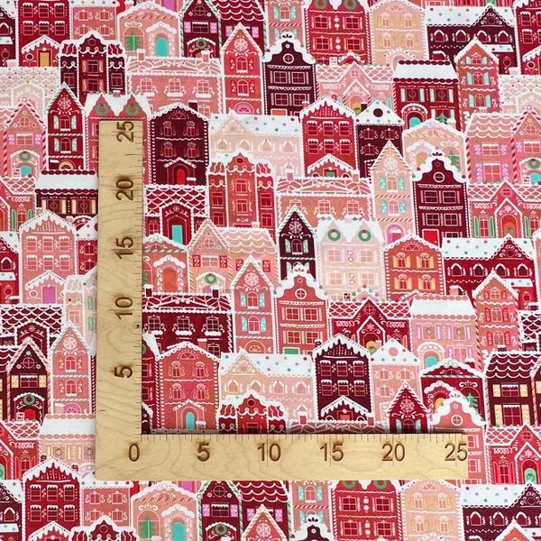 ЗАСНЕЖЕННЫЙ ГОРОД - 100% хлопок 3