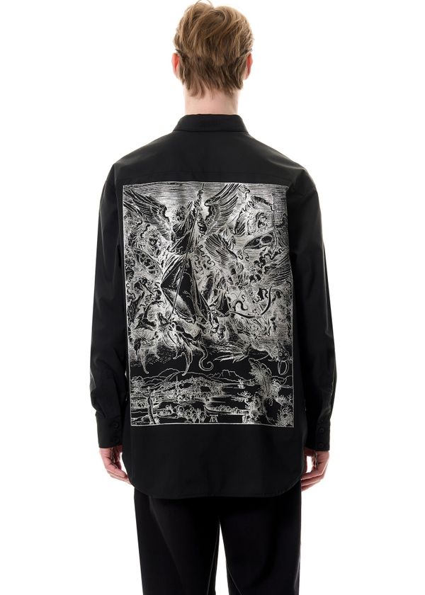Рубашка Ceremonial Engraving черная - фото 3
