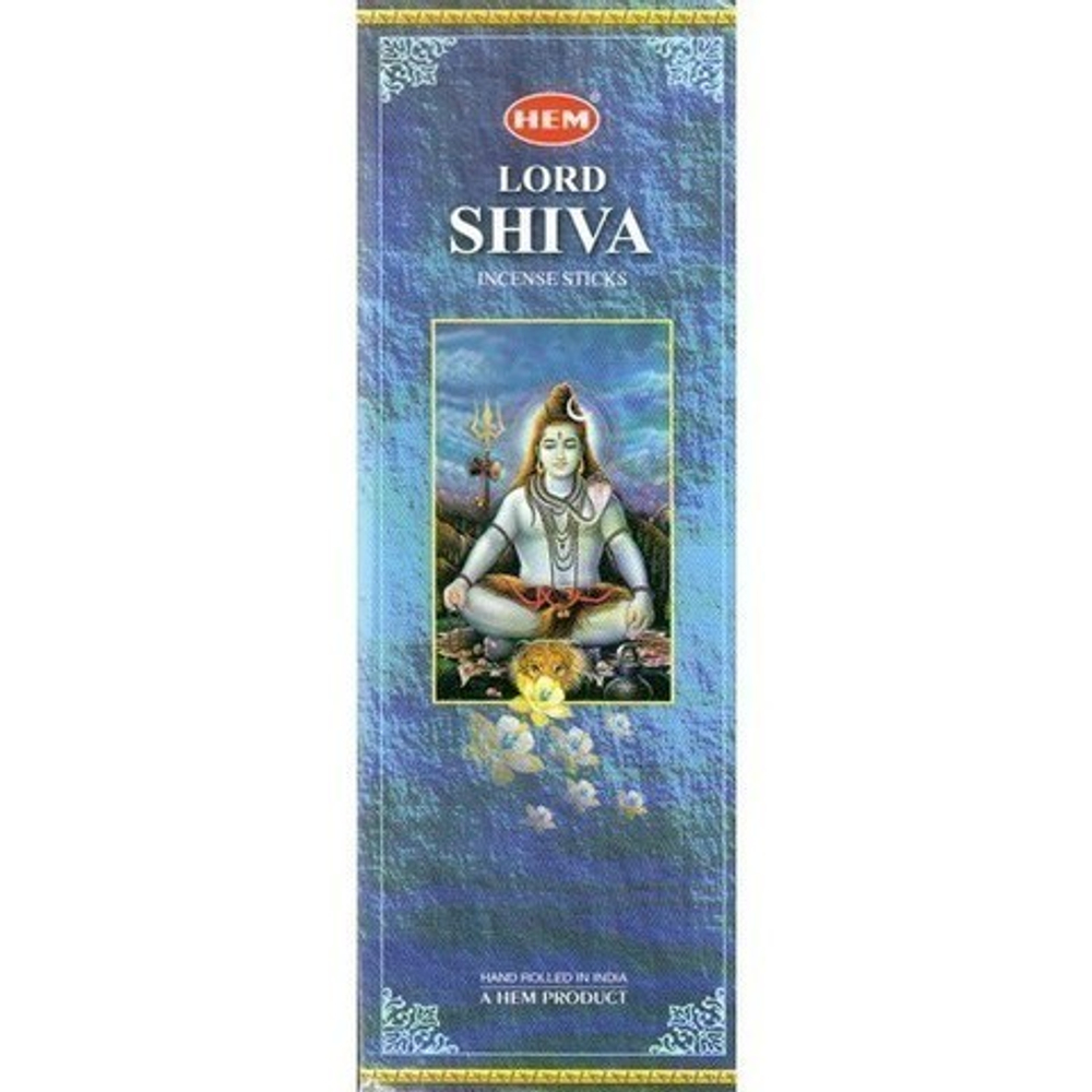 HEM Lord Shiva шестигранник Благовоние Лорд Шива