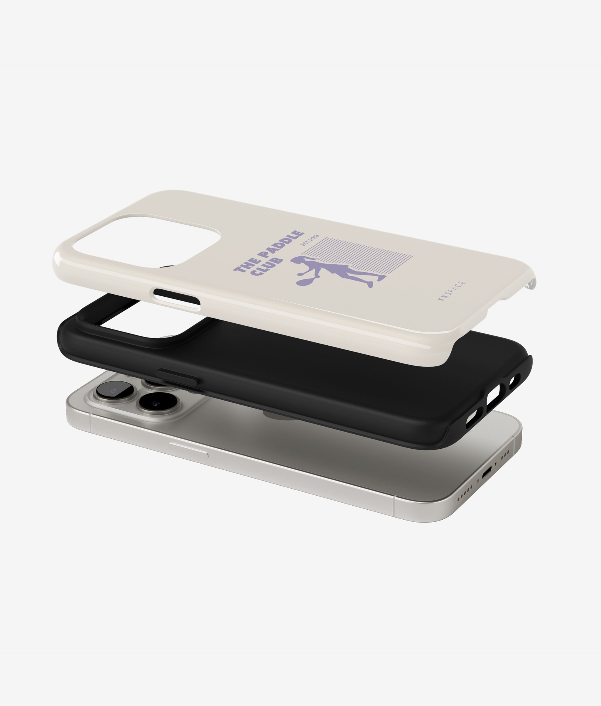 Чехол THE PADDLE CLUB (лиловый) для iPhone