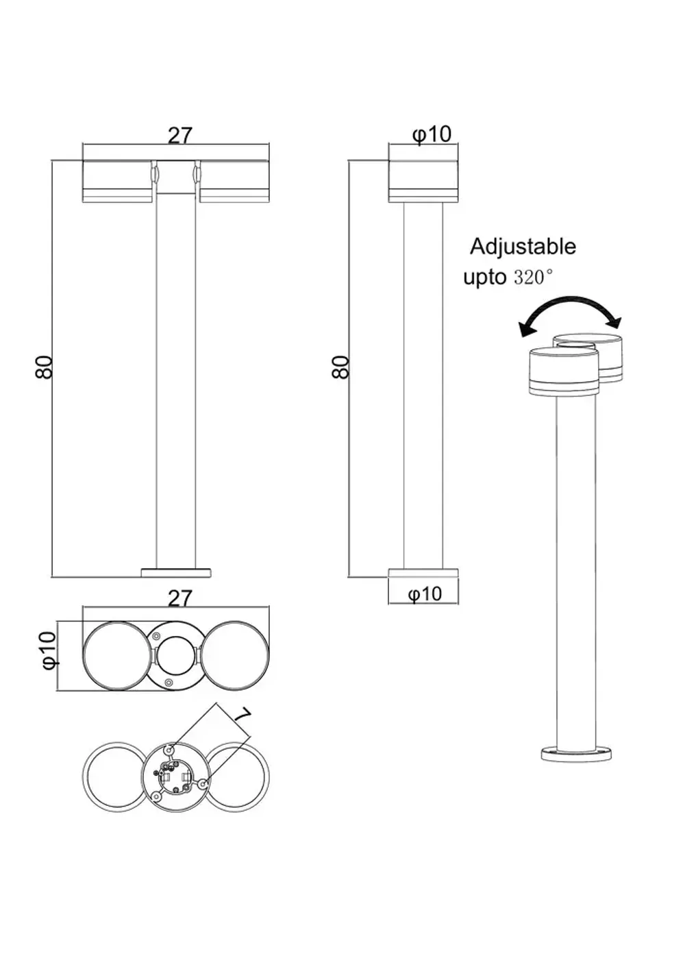 Ландшафтный светильник Arte Lamp