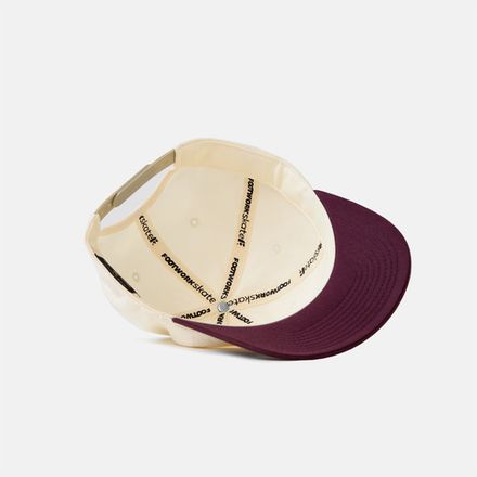 Купить Кепка Footwork TAG DAD CAP MAROON/OFF WHITE (OSFA)