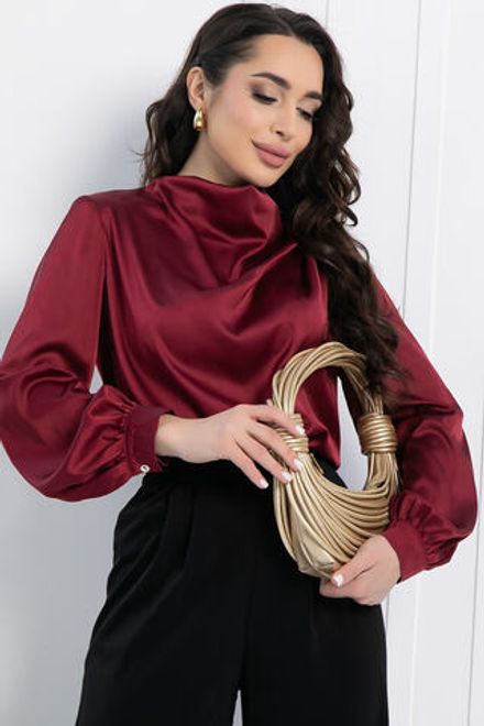 Блуза Магия успеха (бордо) Б12867-16М LT Collection