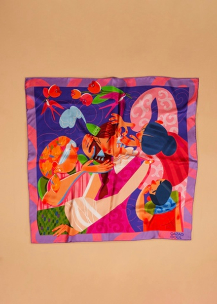 Платок Сырға салу