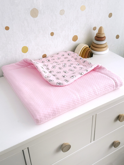 Одеяло из капитония «Глазки розовые»