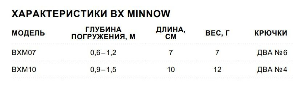 Воблер BX Minnow 07, 7 см, 7 г, цвет RT, плавающий