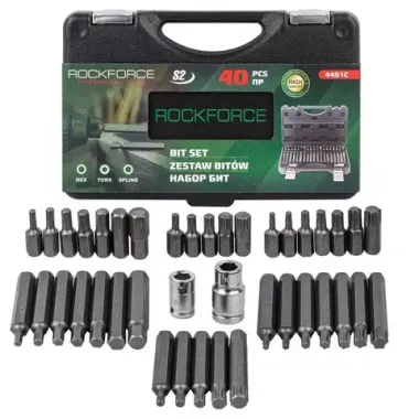 Набор бит с битодержателями 40пр. RF-4401C