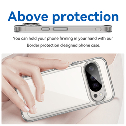 Противоударный чехол для смартфона Google Pixel 10 и 10 Pro, усиленные прозрачные защитные рамки