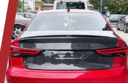 Карбоновая крышка багажника для AUDI A3 S3 8V SEDAN 2017 - 2019 Ауди