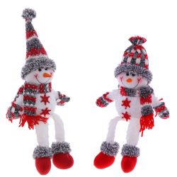 GAEM Игрушка набивная "Снеговик", L18 W8 H48 см, 2в.