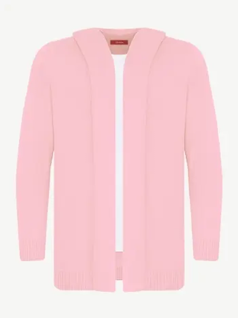 Кардиган с капюшоном из хлопка