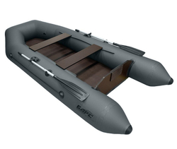 Лодка Барс 3200 СКК слань-книжка, киль, 3200*1440*385 мм., цвет графит