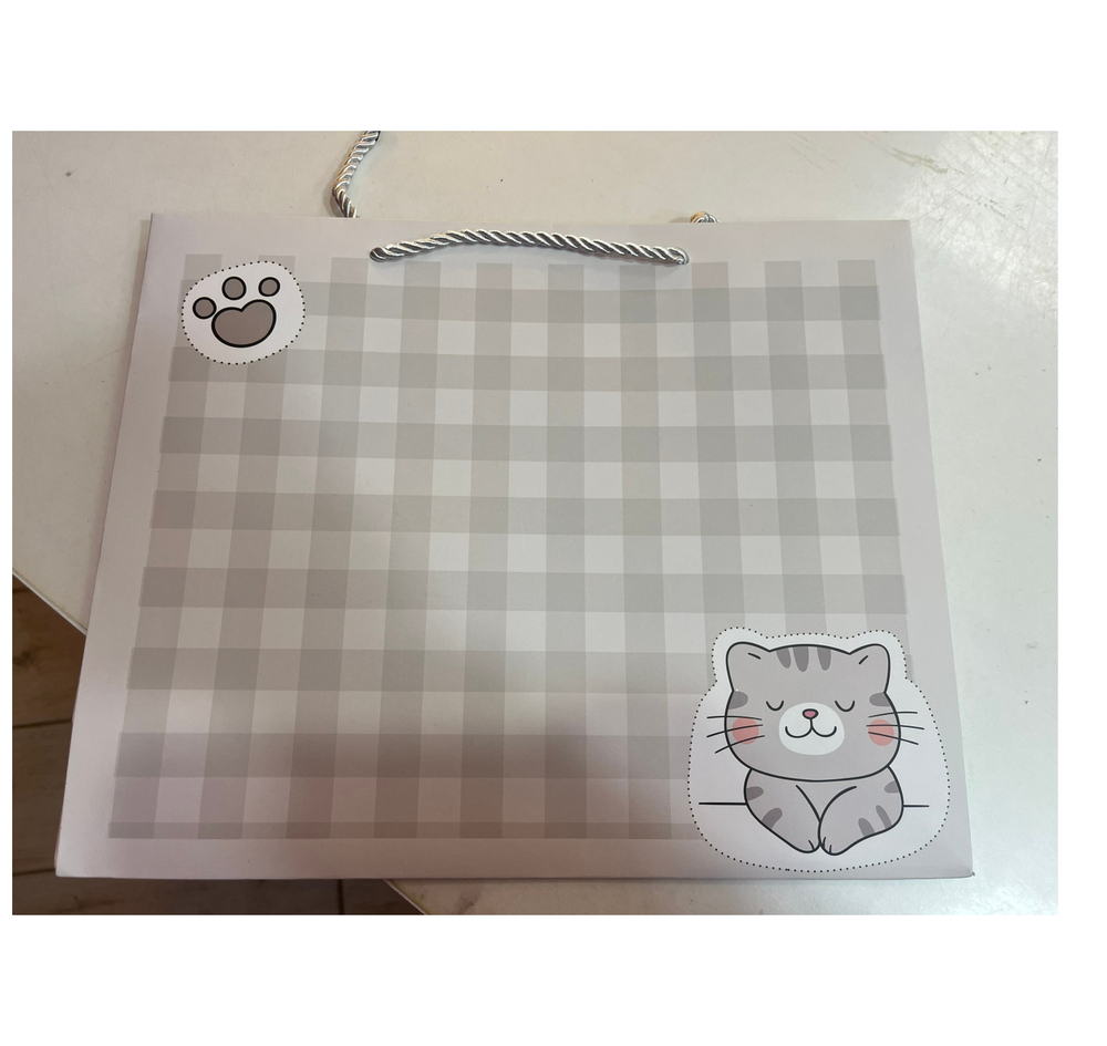 Пакет 32х26х10см кошка 141V-978