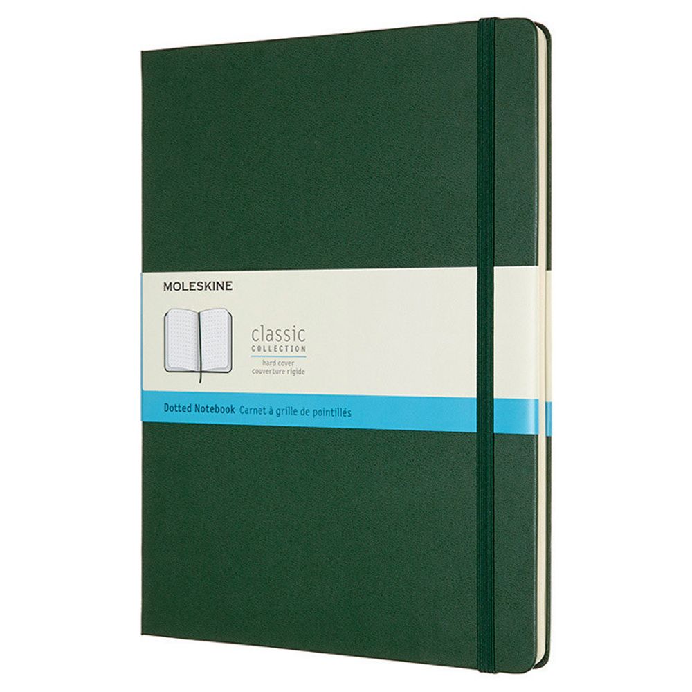 Блокнот Moleskine Classic XLarge зеленый (QP093K15)