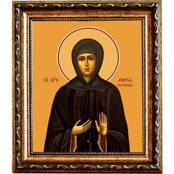 Мария Корепова исповедница. Икона на холсте.