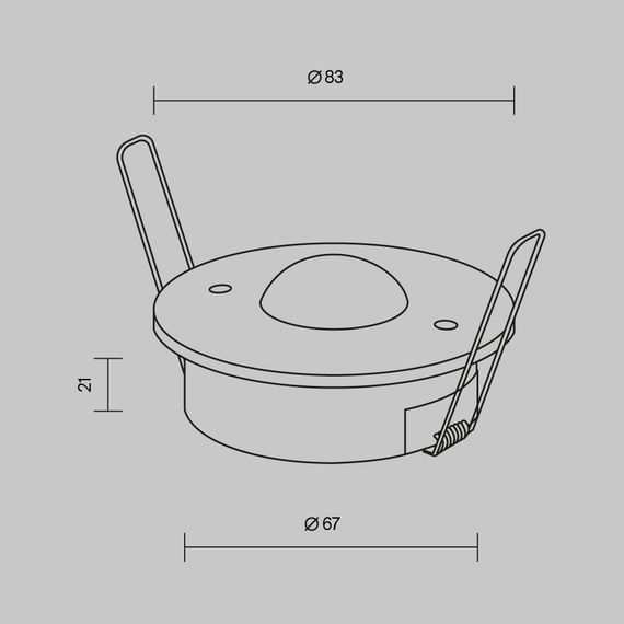 Датчик движения DALI Maytoni Lighting control DALI 727001