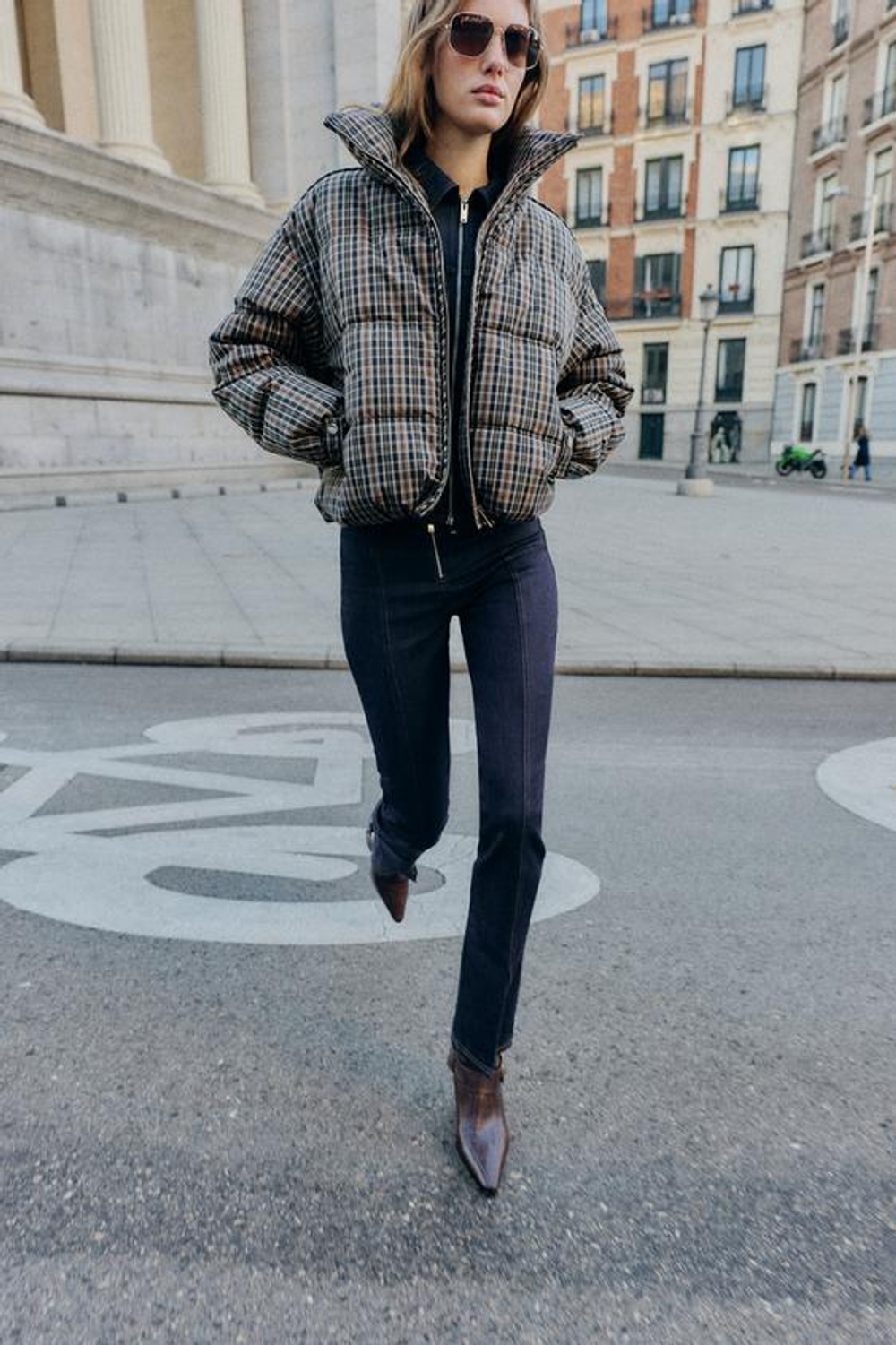 Куртка Carrel Capitone Anorak - ZARA