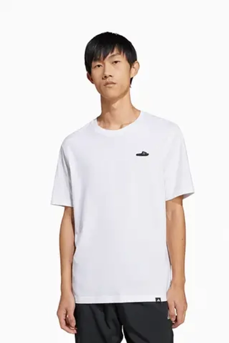 Футболка adidas Lounge Slide Graphic - белый