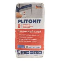 Клей для плитки Плитонит В С1Т 25 кг