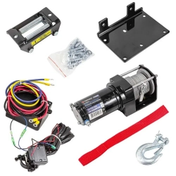 Лебедка автомобильная 1.2Т, 12V (стальной трос) Forsage F-TRH92500 BIG