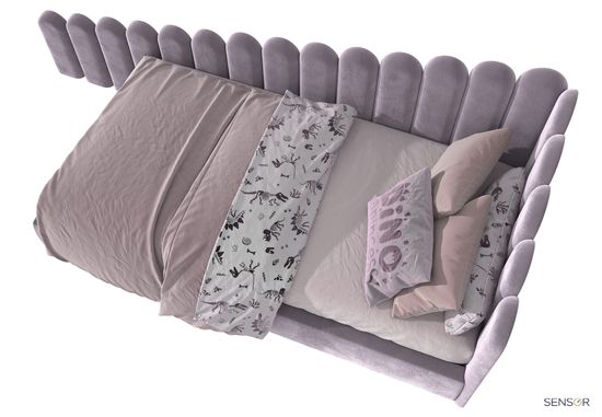 Кровать угловая Савоярди kids - спинка лесенка