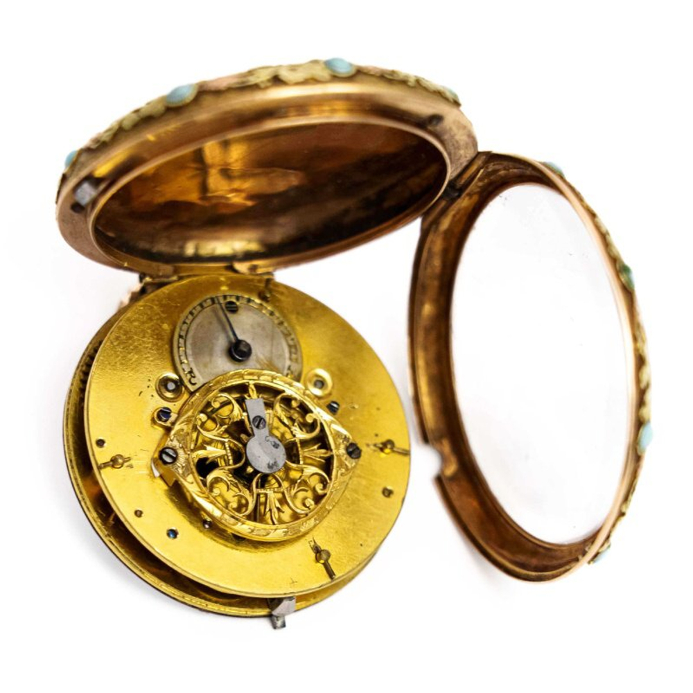 Антикварные карманные часы эпохи Ампира