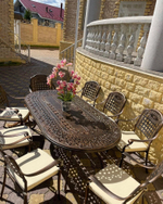 Металлическая мебель из литого алюминия Gera 8