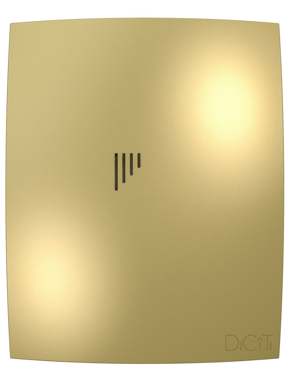 Вентилятор накладной BREEZE D125 обр.клапан Champagne DICITI
