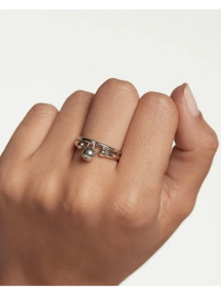 Кольцо Berlin Серебро 925 пробы покрытое родием