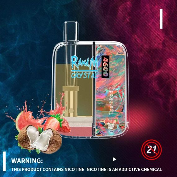 RandM 4600 Crystal - Tiger Blood (5% nic)