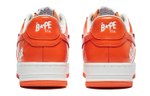 A Bathing Ape Bape Sta Patent Leather Orange