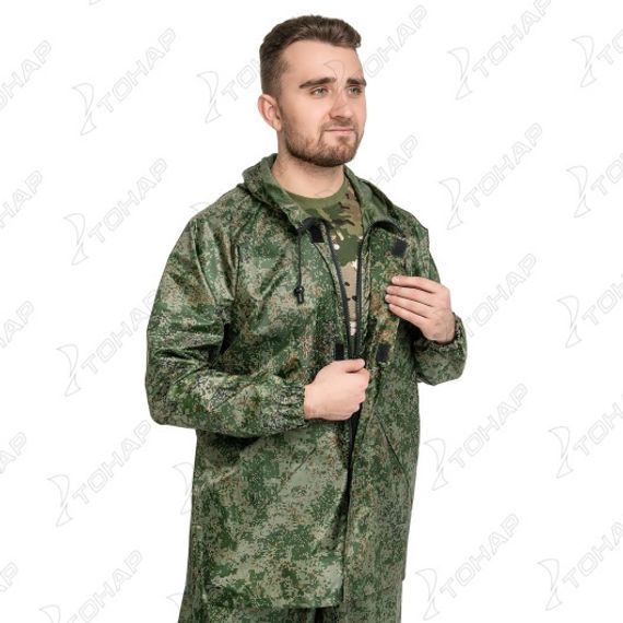 Костюм ветровлагозащитный Походный, цв.КМФ Цифра PU 5000 р.58 (T-KS-VVZ-4XL-PU 5-001) Helios