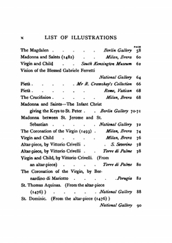 Carlo Crivelli | Rushforth G. McN