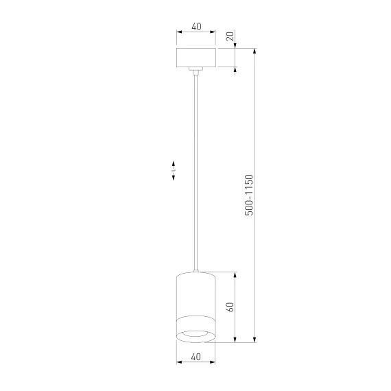 50248/1 LED / подвесной светильник/ золото