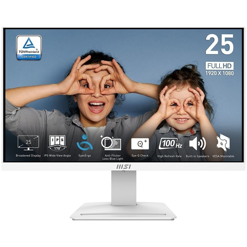 Монитор MSI PRO 24.5" MP253W White