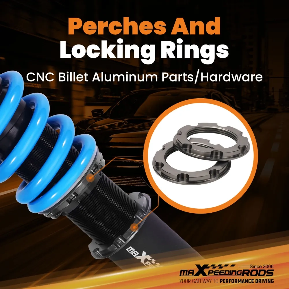 MaXpeedingrods T6 COILOVER Lowering Kit подходит для автомобиля AUDI A6 (C6) Compatible for FWD 2005–2011