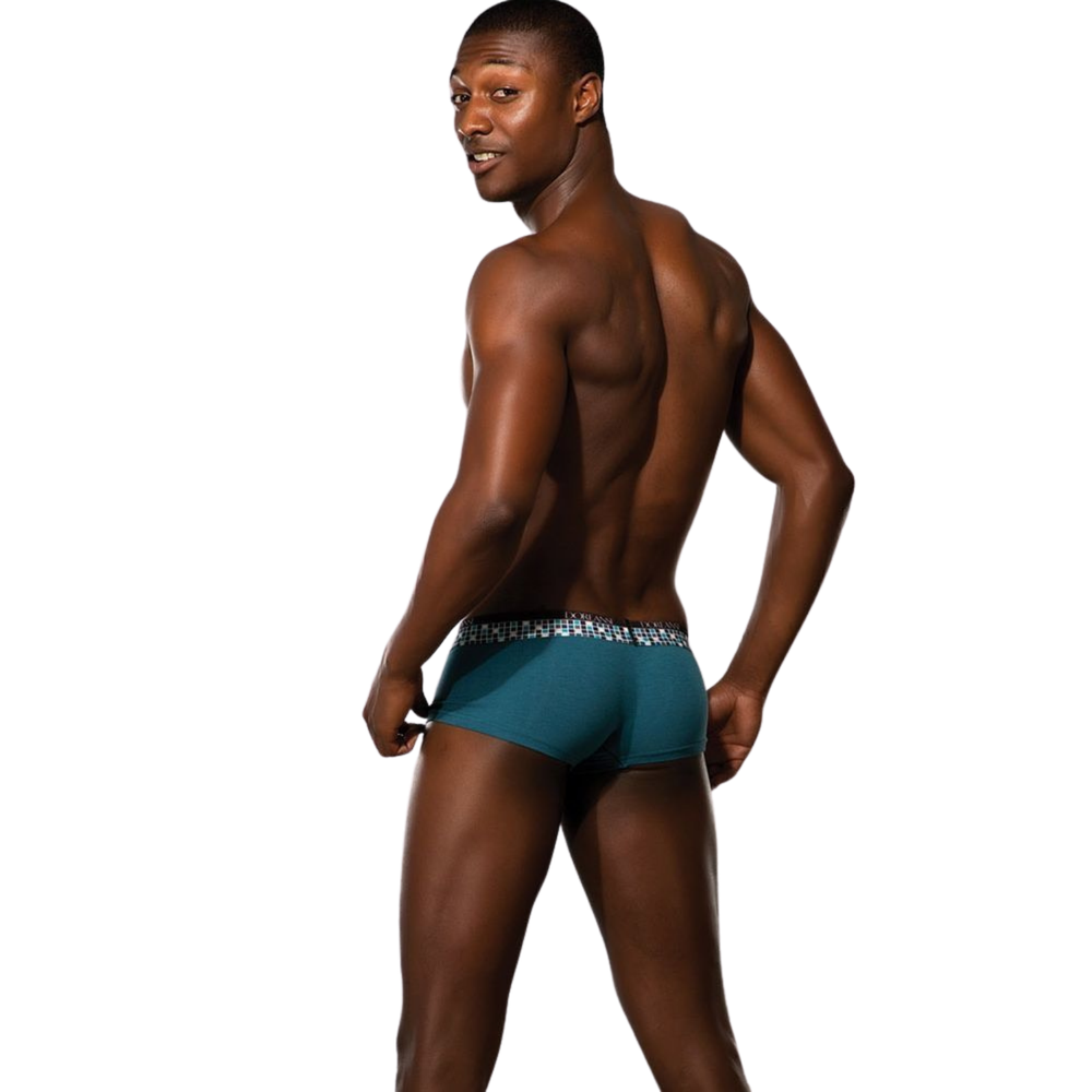 Мужские трусы хипсы изумрудно-голубые Doreanse 1715