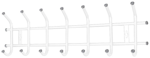 ВЕШАЛКА НАСТЕННАЯ NIKA 7 КРЮЧКОВ/МЕТАЛЛИЧ ВНТ7