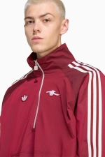 Ветровка adidas Arsenal FC 25/26 Terrace Icons Half-Zip - бордовый
