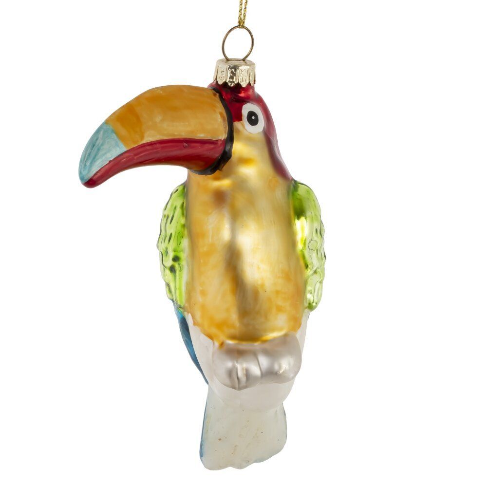 GAEM Украшение новогоднее "Птица Тукан", L7 W4 H12 см