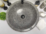 Раковина из мрамора Bowl Grey Medium BM-60260 45*45*15