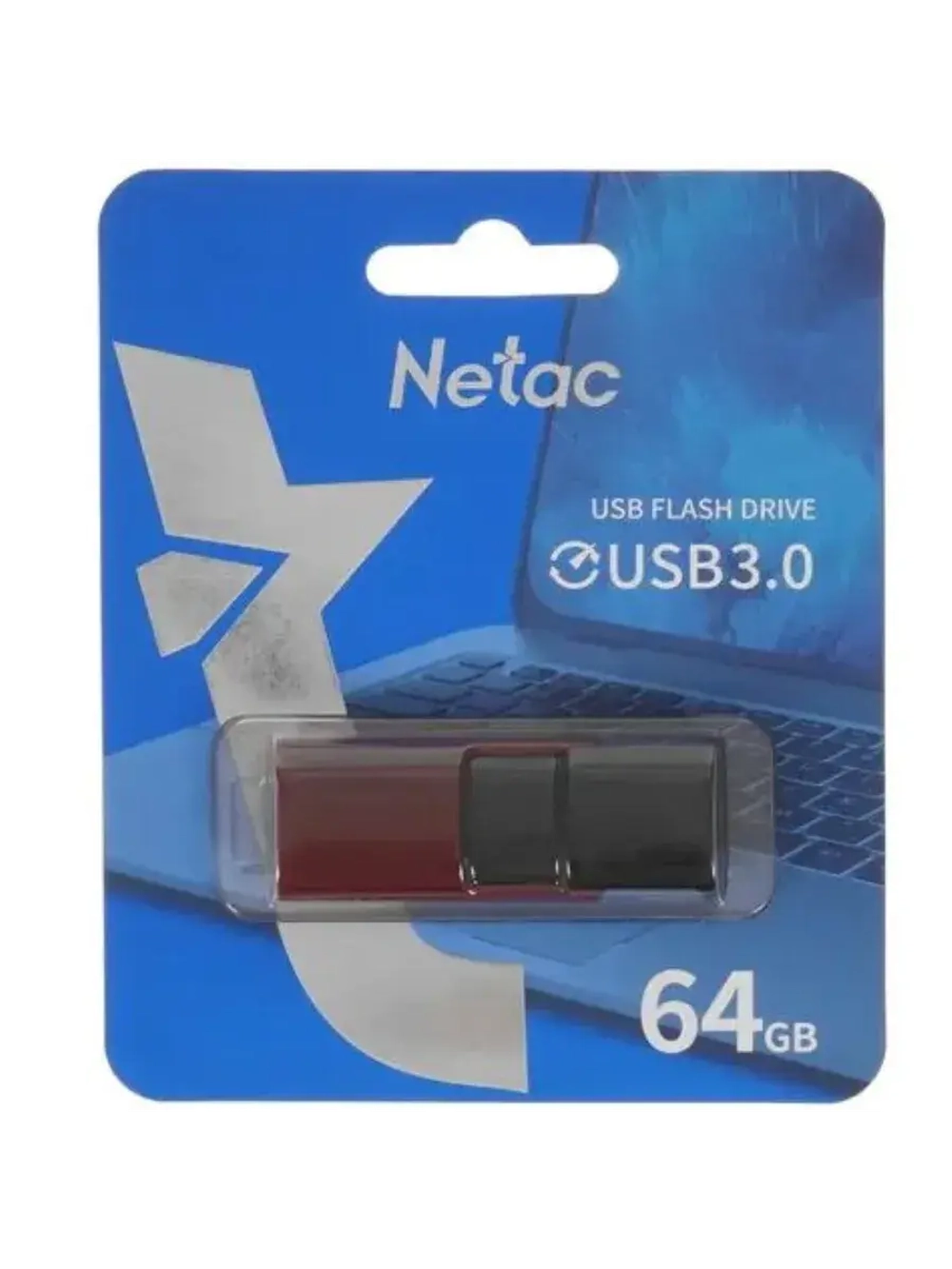 Память USB Flash 64 ГБ U182 NT03U182N-064G-30RE RED