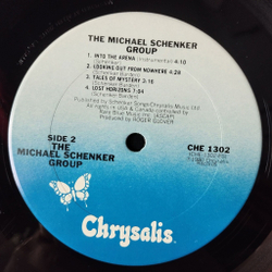 Винтажная виниловая пластинка LP The Michael Schenker Group The Michael Schenker Group (USA 1980)