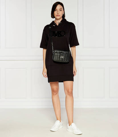 Кожаная сумка-мессенджер CAMERA Michael Kors - черный(32T4S2RC6L)